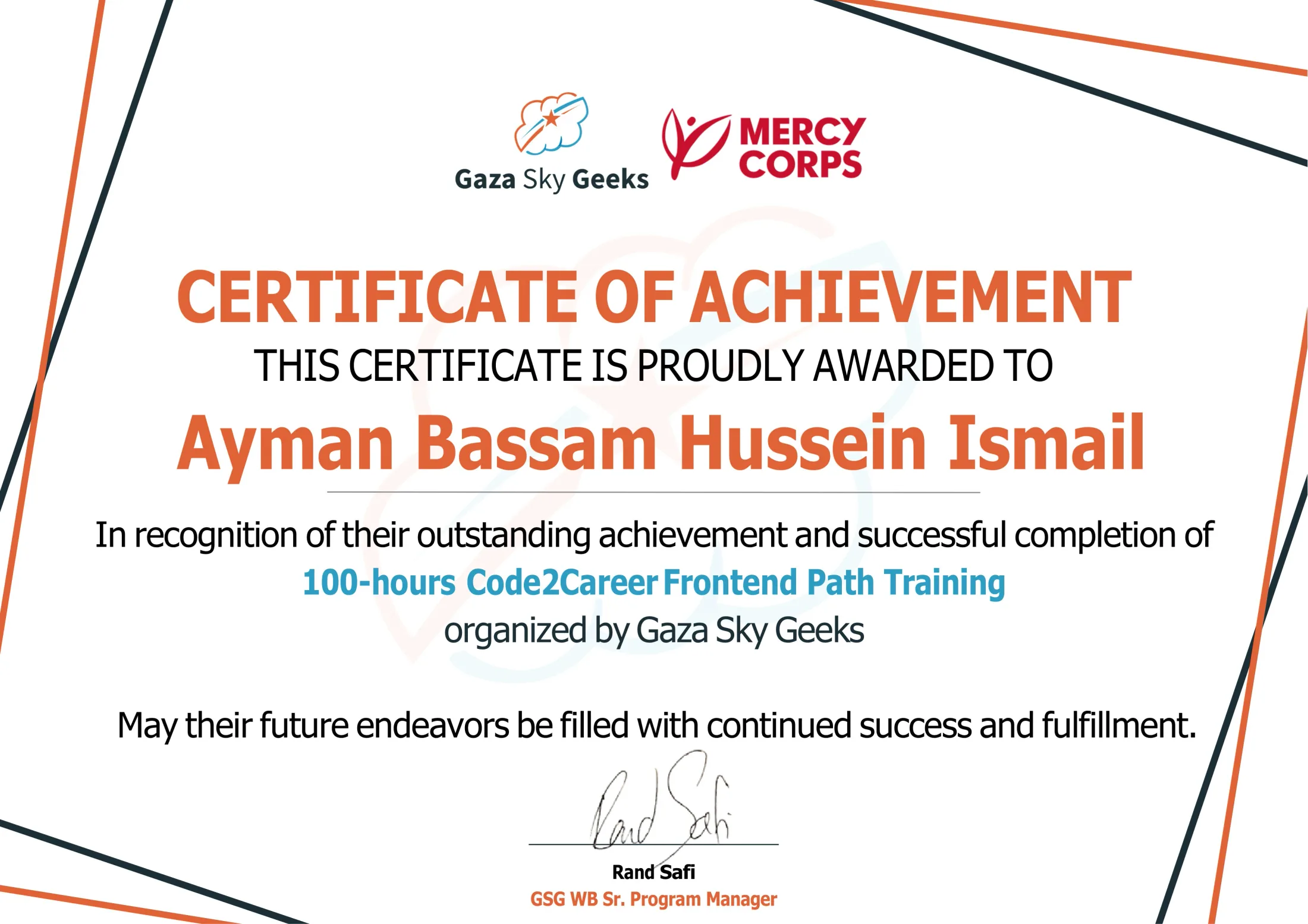Code2Career – Frontend Development Path