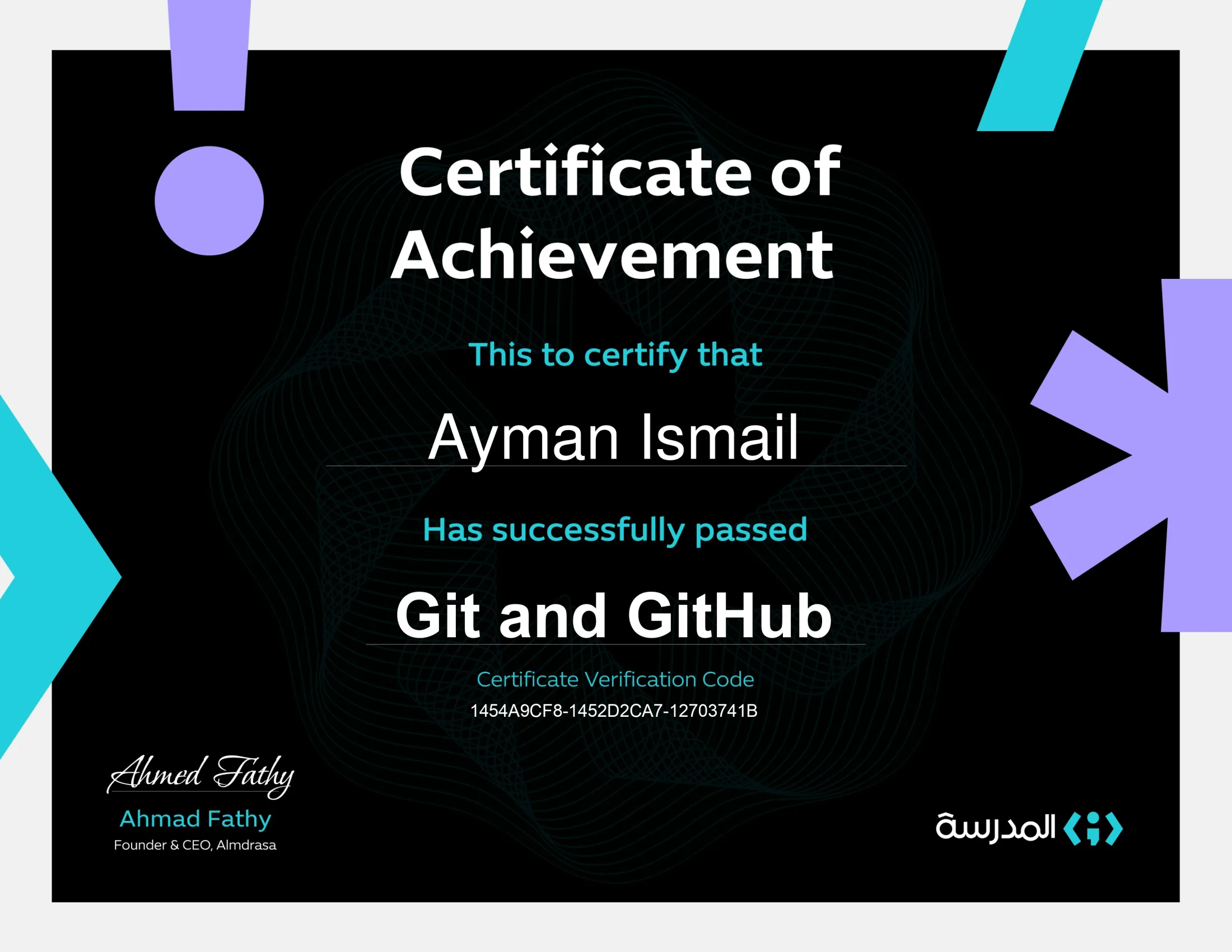 Git&GitHub Certificate