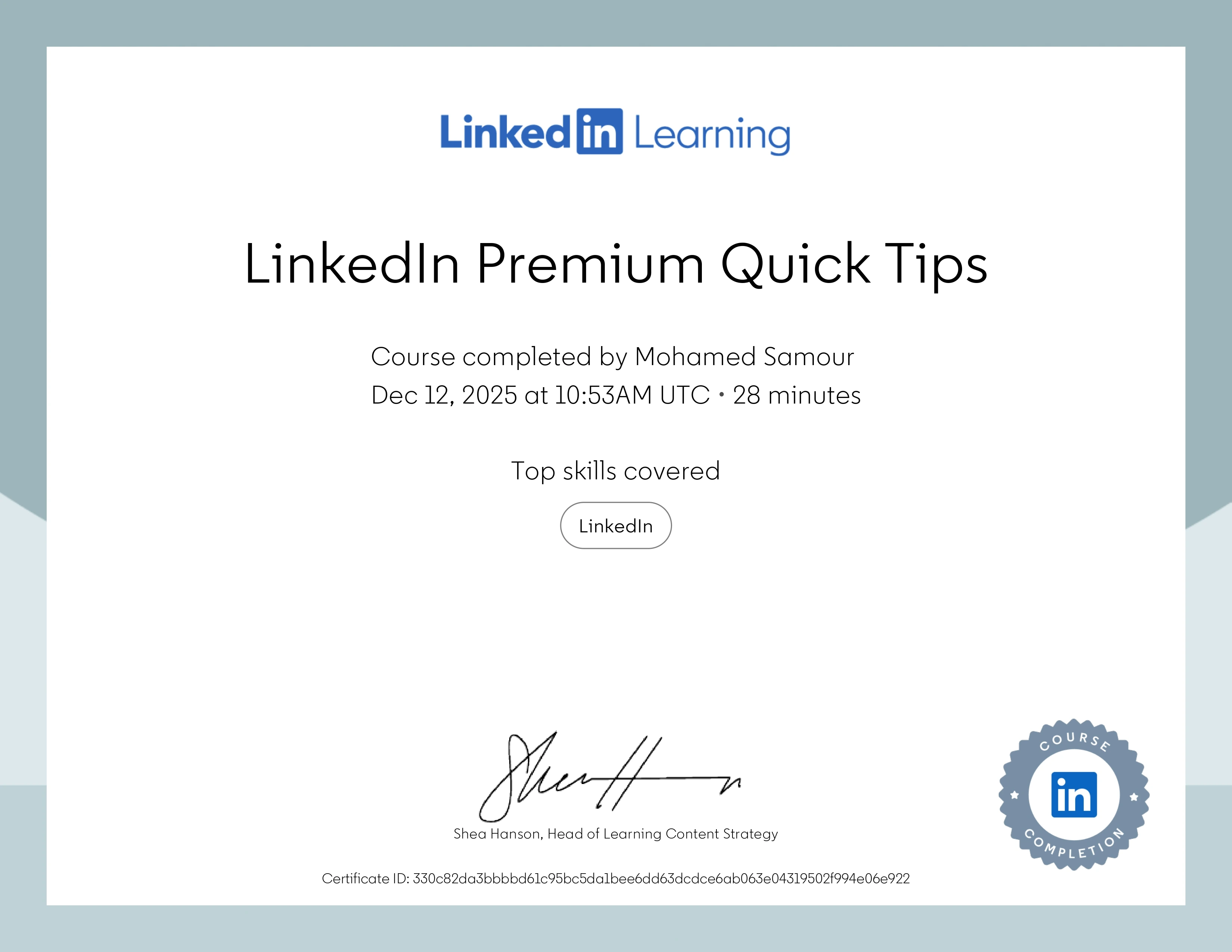 LinkedIn Premium Quick Tips